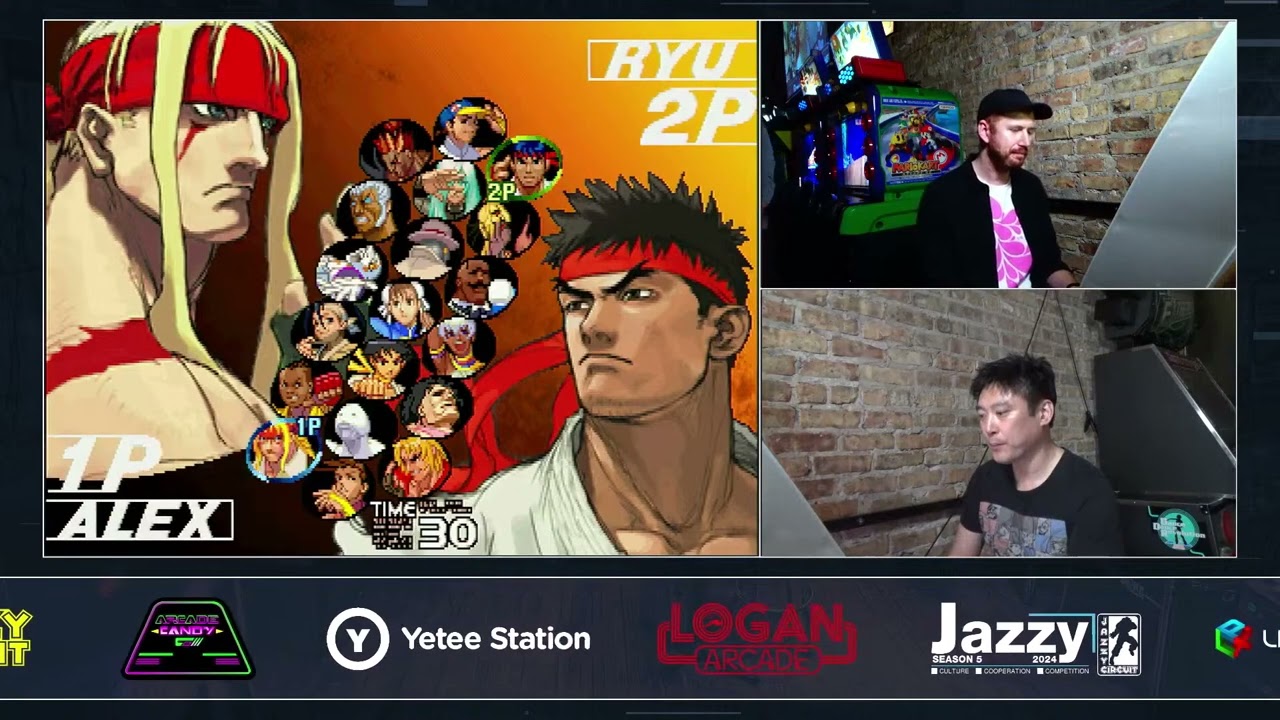 Street Fighter III: 3rd Strike Top 8 | Jazzy Circuit Logan Arcade Auto-Qualifier 2024