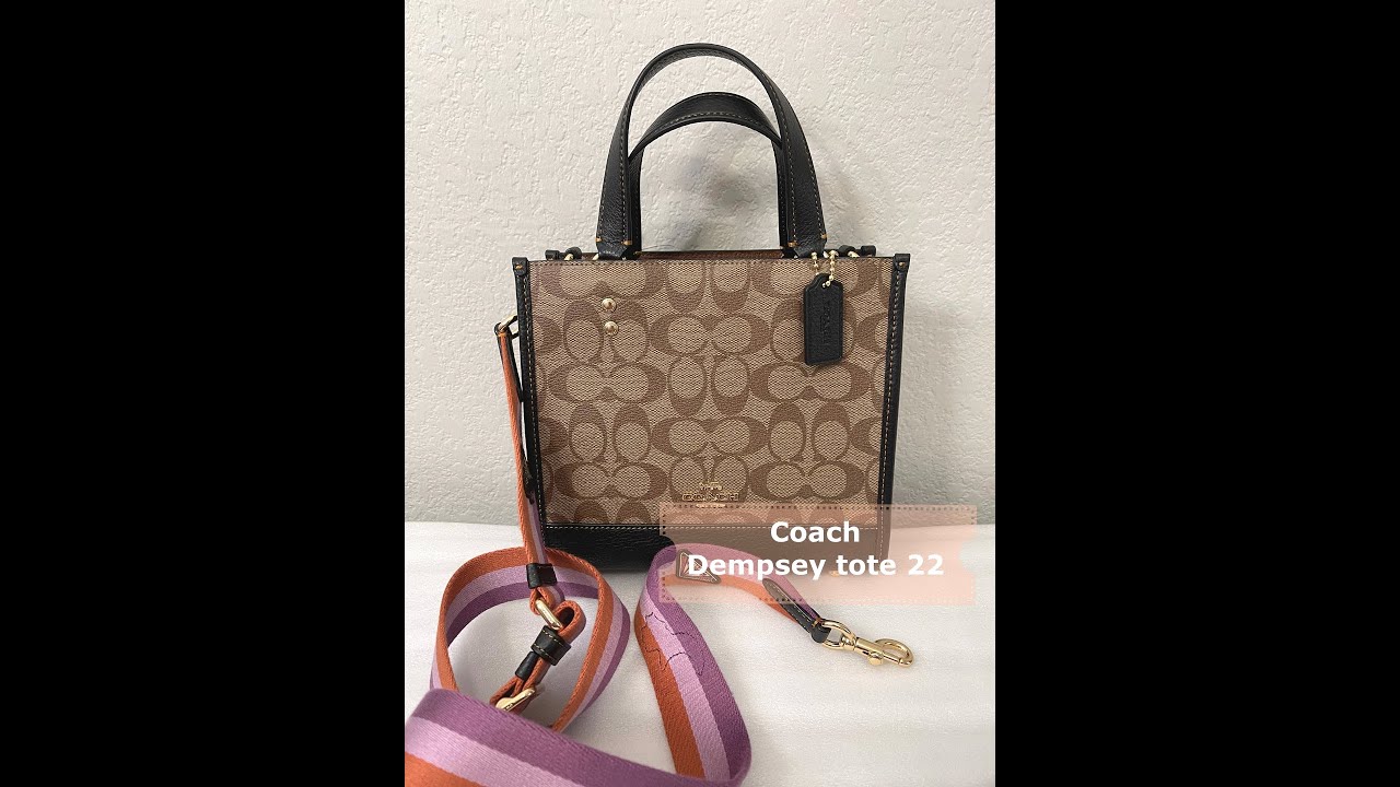 Coach Dempsey tote 22 quick review