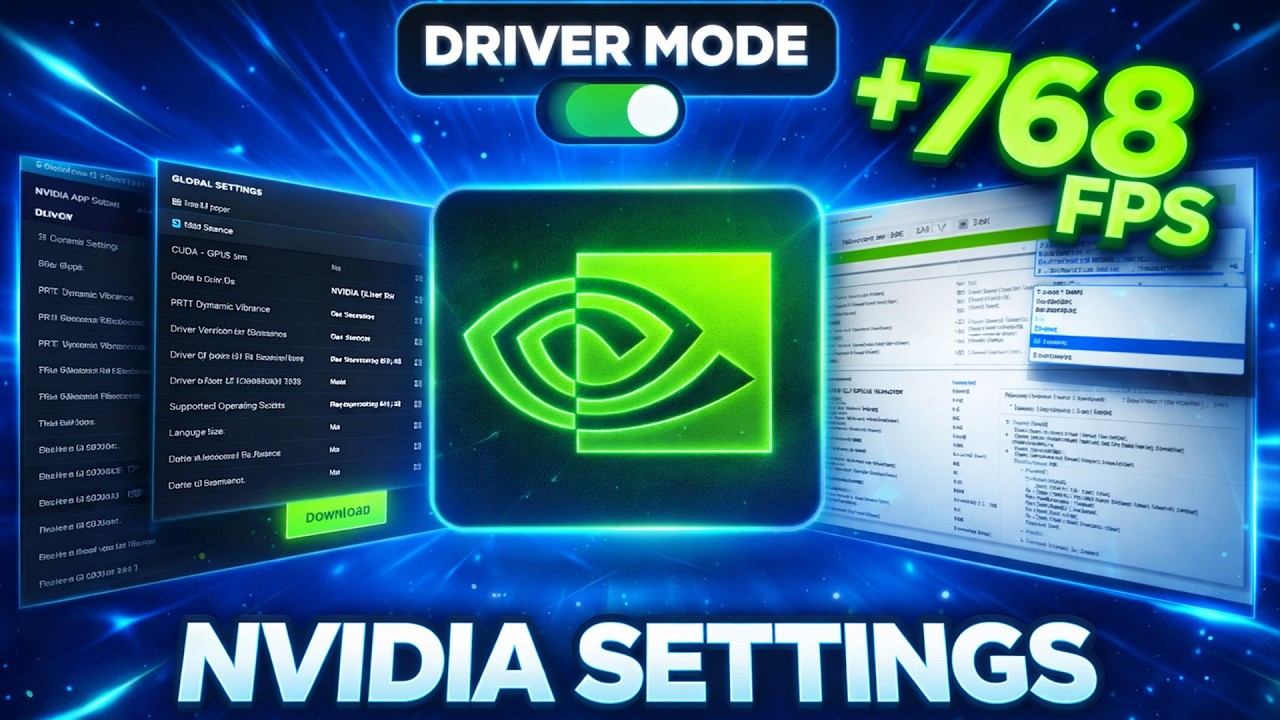 10 настроек NVIDIA, которые сильно снижают частоту кадров и задержку ввода.