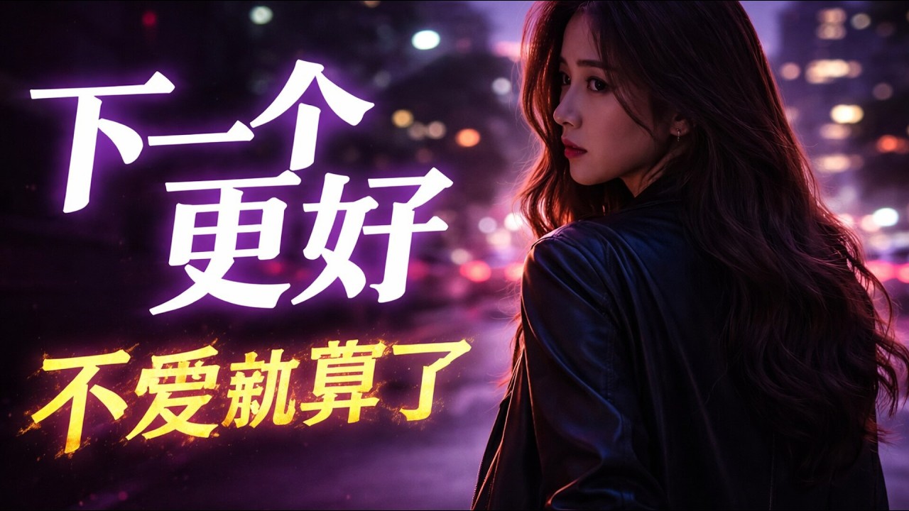 下一个更好 🎧 不爱就算了｜华语流行女生版・冷静又狠的分手歌