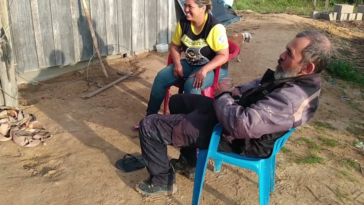Uma Viagem Dificil Passando Por Colniza caminhonete pesada e strada ruim