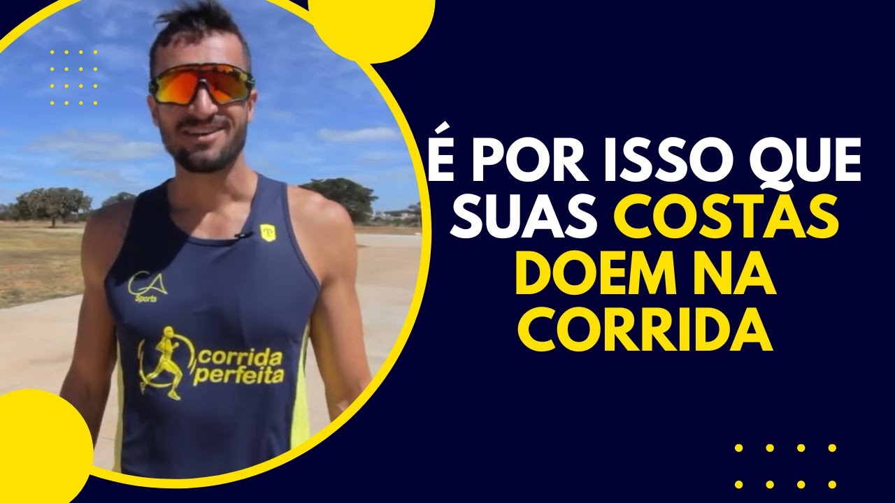 Dor nas COSTAS durante a CORRIDA: quais as CAUSAS e o que fazer?