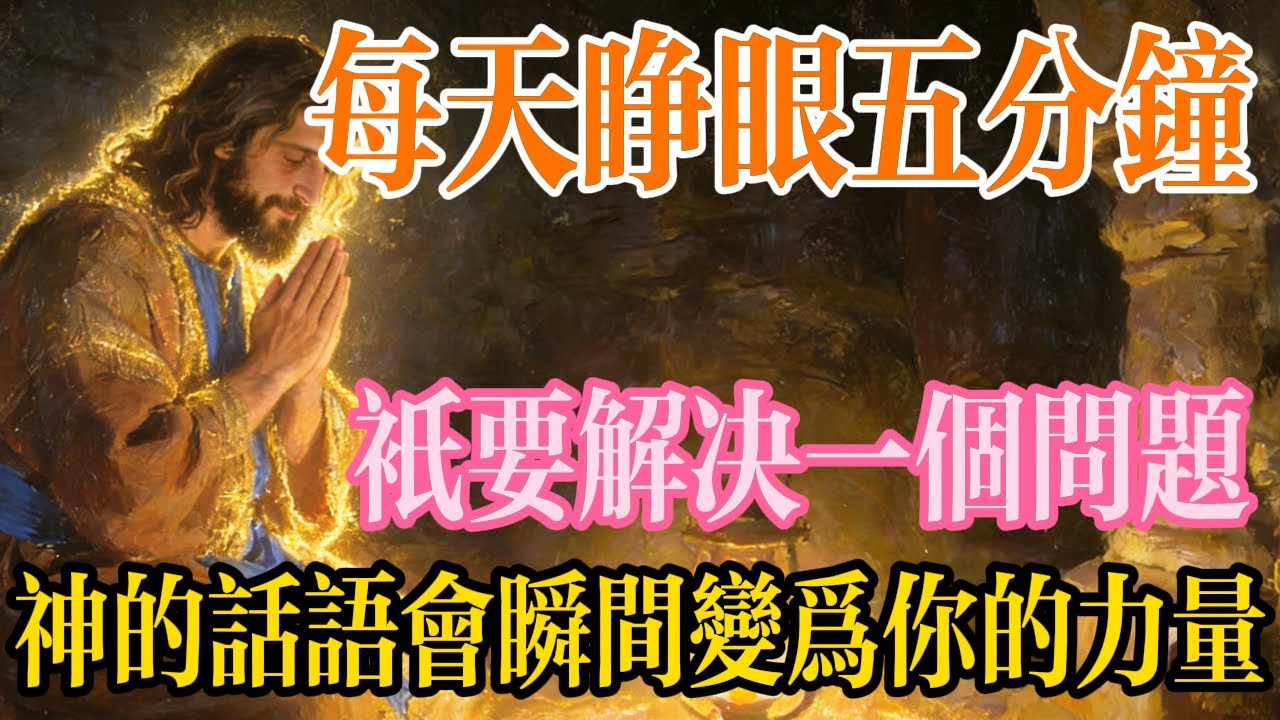 停止無效的讀經！每天只需問這「1個問題」，神的話語會瞬間變為你的力量！