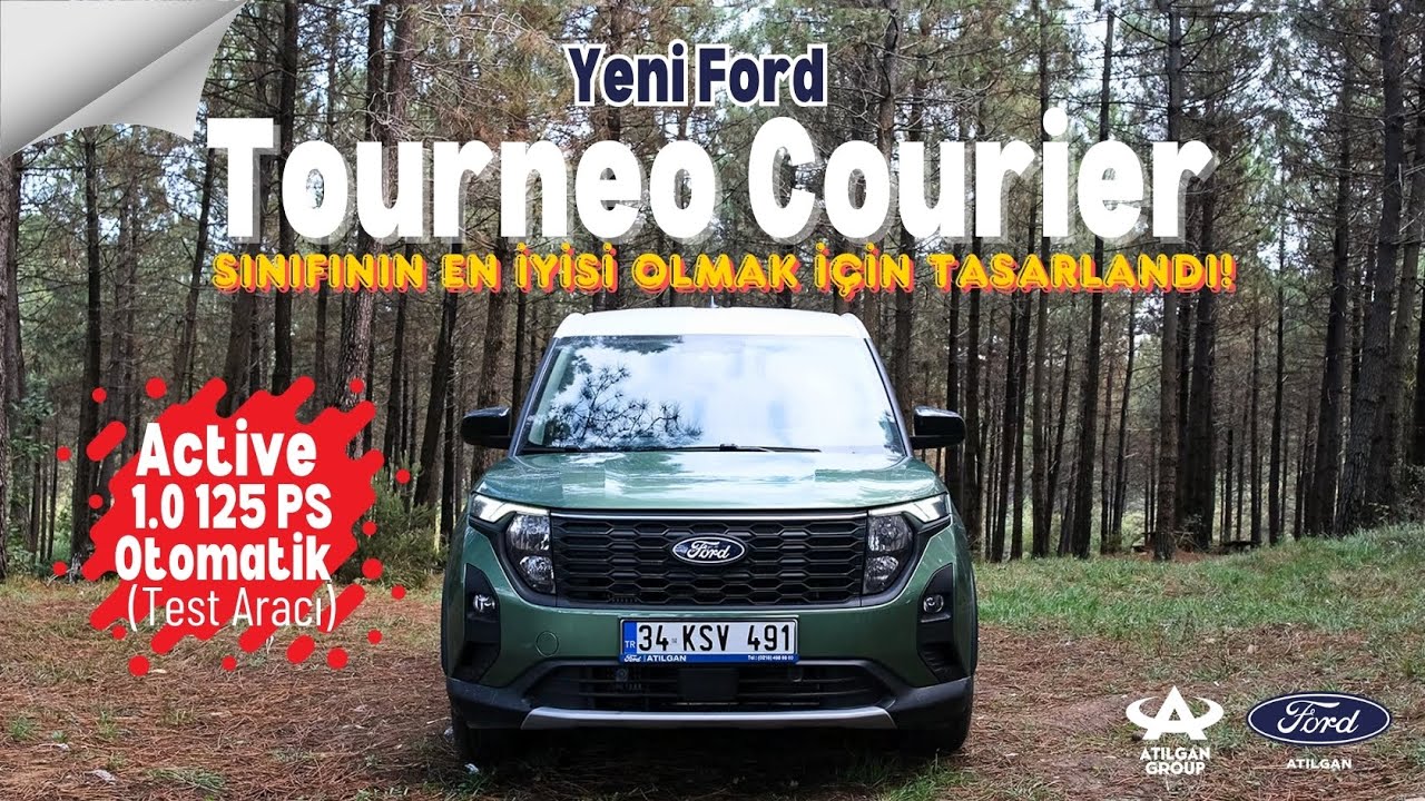 Yeni Ford Tourneo Courier Active 2024 Merak Edilen &Ouml;zellikleri
