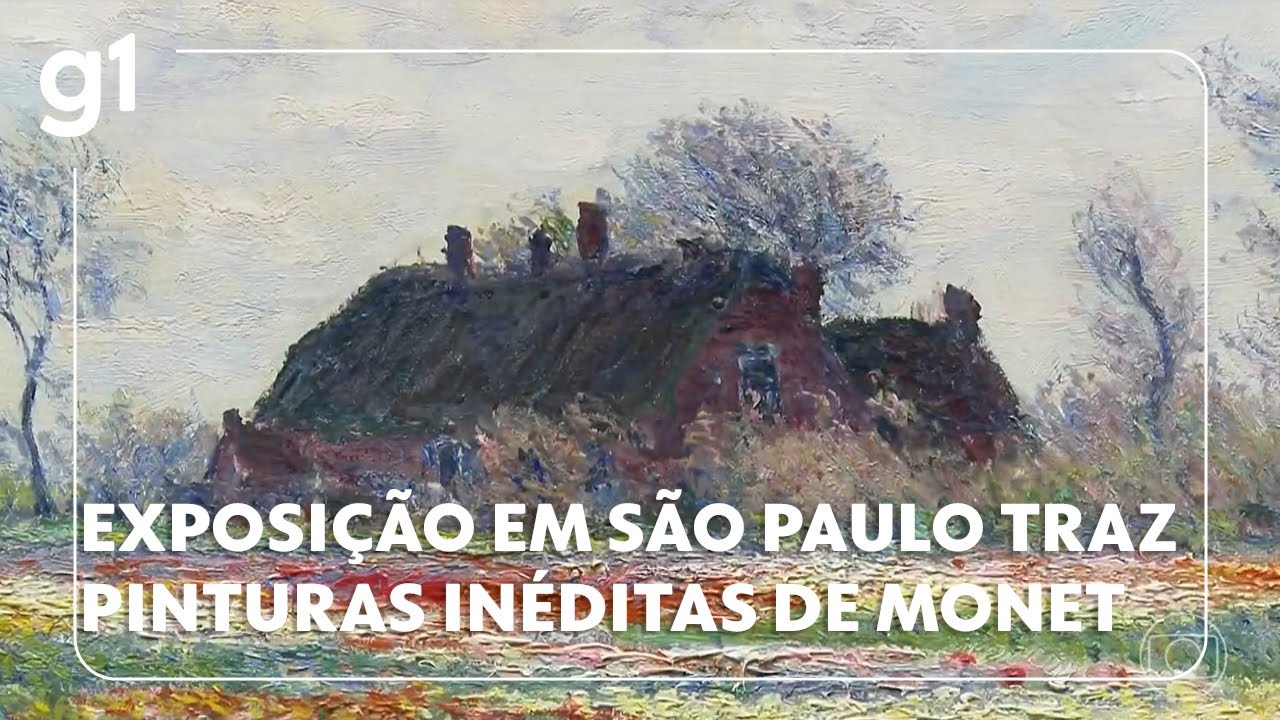 Exposi&ccedil;&atilde;o em S&atilde;o Paulo apresenta pinturas in&eacute;ditas de Monet no Hemisf&eacute;rio Sul
