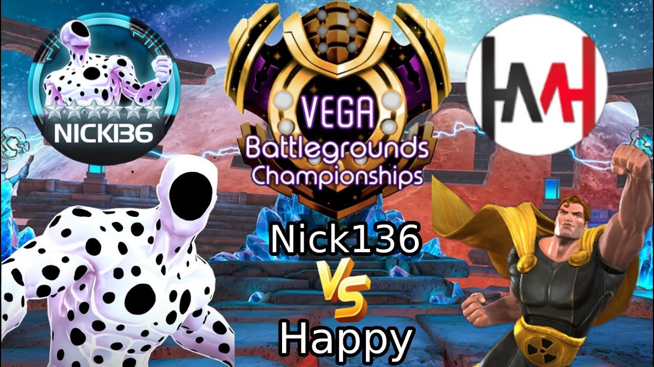 Live! Vegas 3 Star Battlegrounds Tournament Semi Finals! | Nick136 Vs Happy Mcmuffins! MCOC