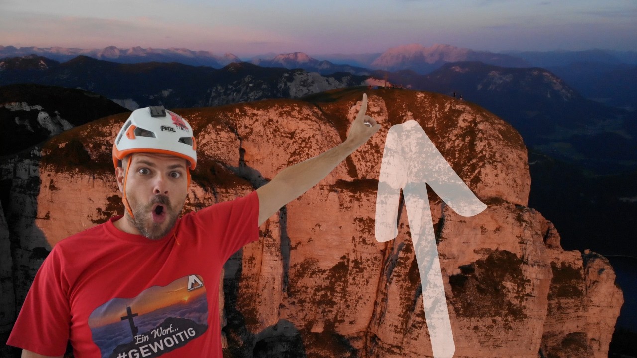 😮😱 DAS HAUT REIN - Loser Panorama Klettersteig Sisi zum Feierabend