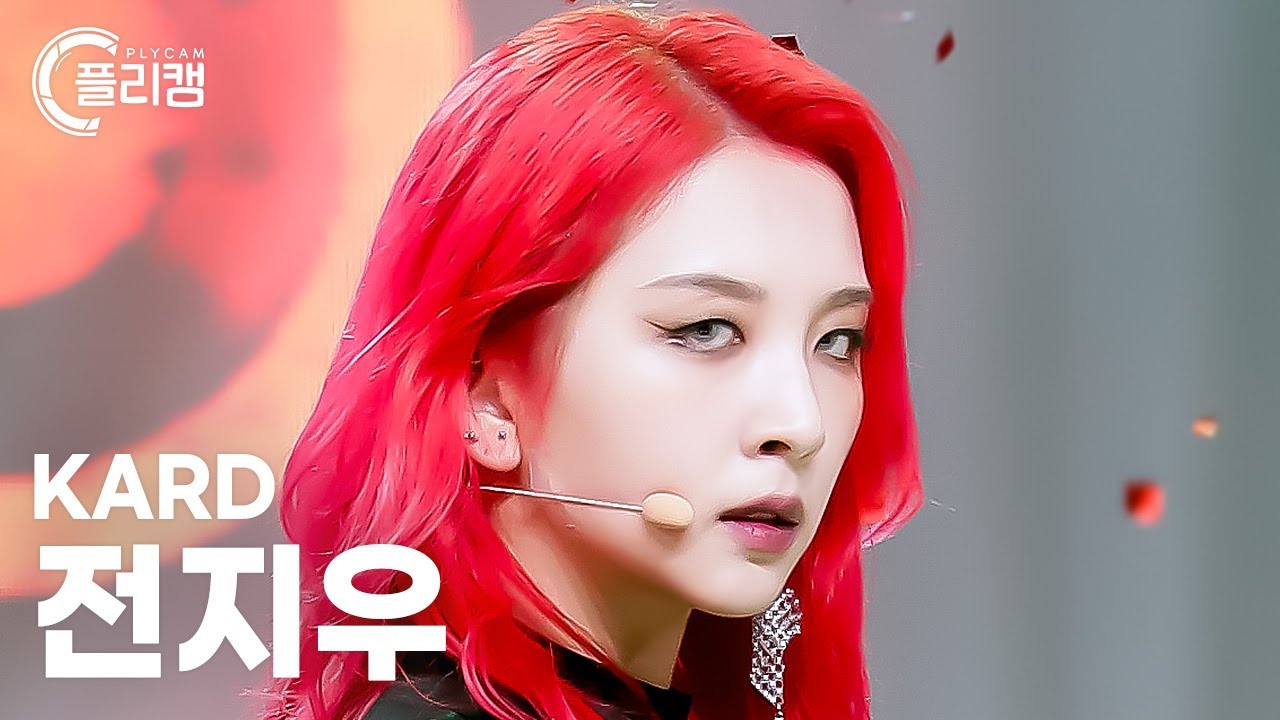 [플리캠 4K] KARD JIWOO 'ICKY' (카드 전지우 직캠) l Simply K-Pop CON-TOUR Ep.572