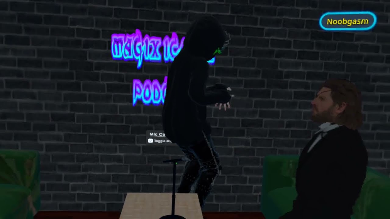 MAGIX Iconic PodCHAT (NOBODY NOSE) #videogames #vrchat 