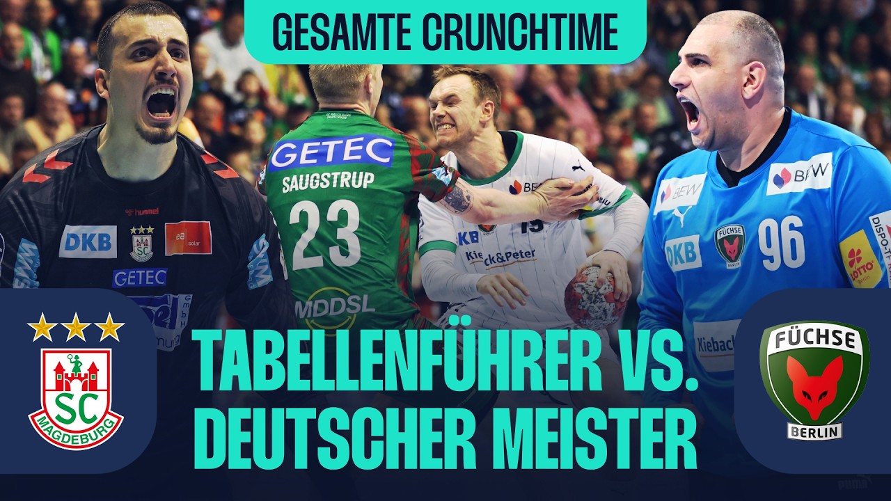 Unglaubliches Topspiel mit PACKENDEM Ende?!💥 | Gesamte Crunchtime @SCMagdeburg 🆚 @FuechseBerlin