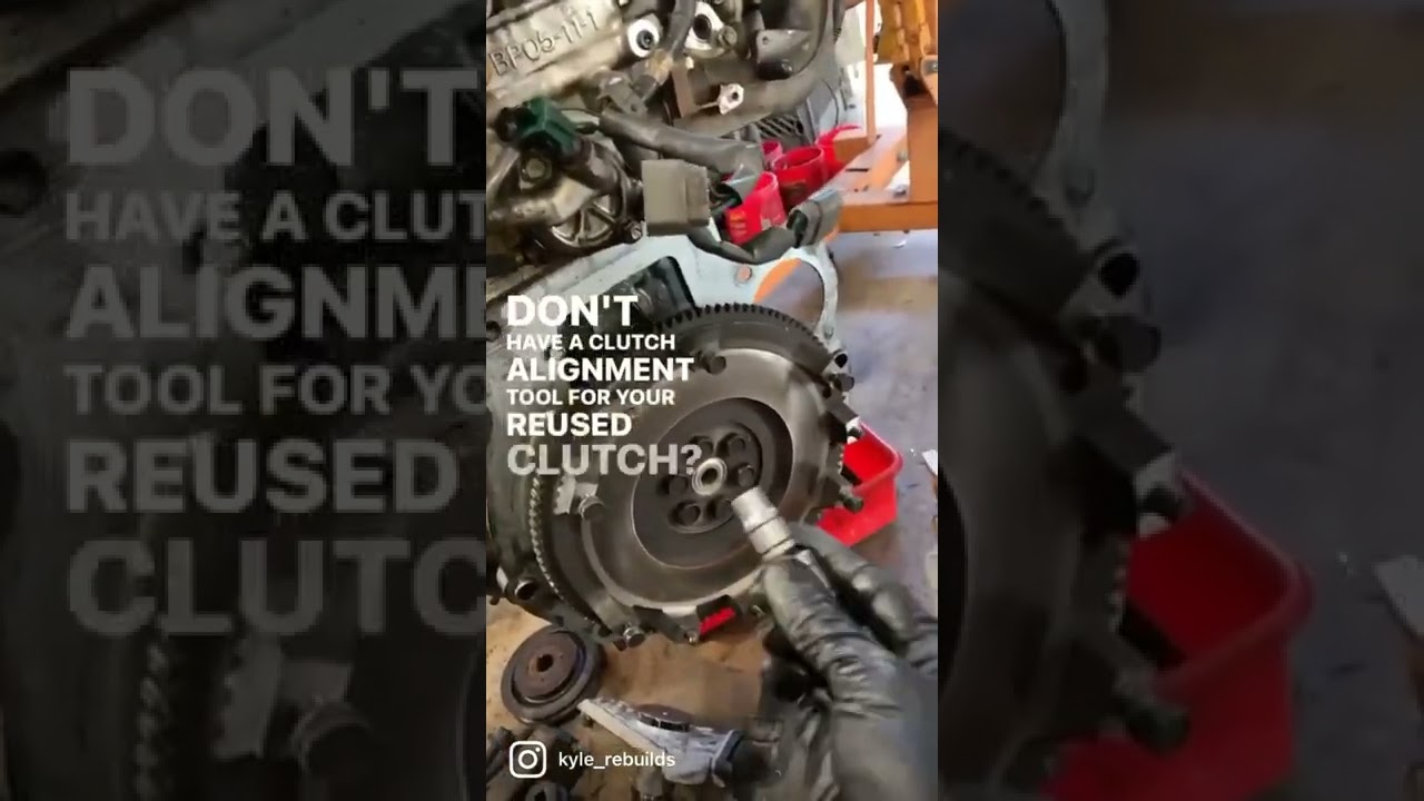 DIY clutch alignment tool