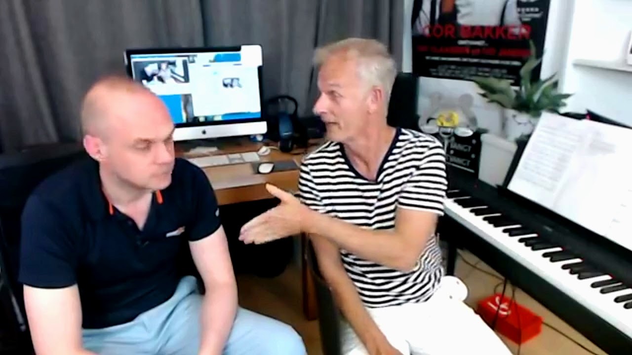 Erik van der Luijt & Cor Bakker over piano leren spelen.