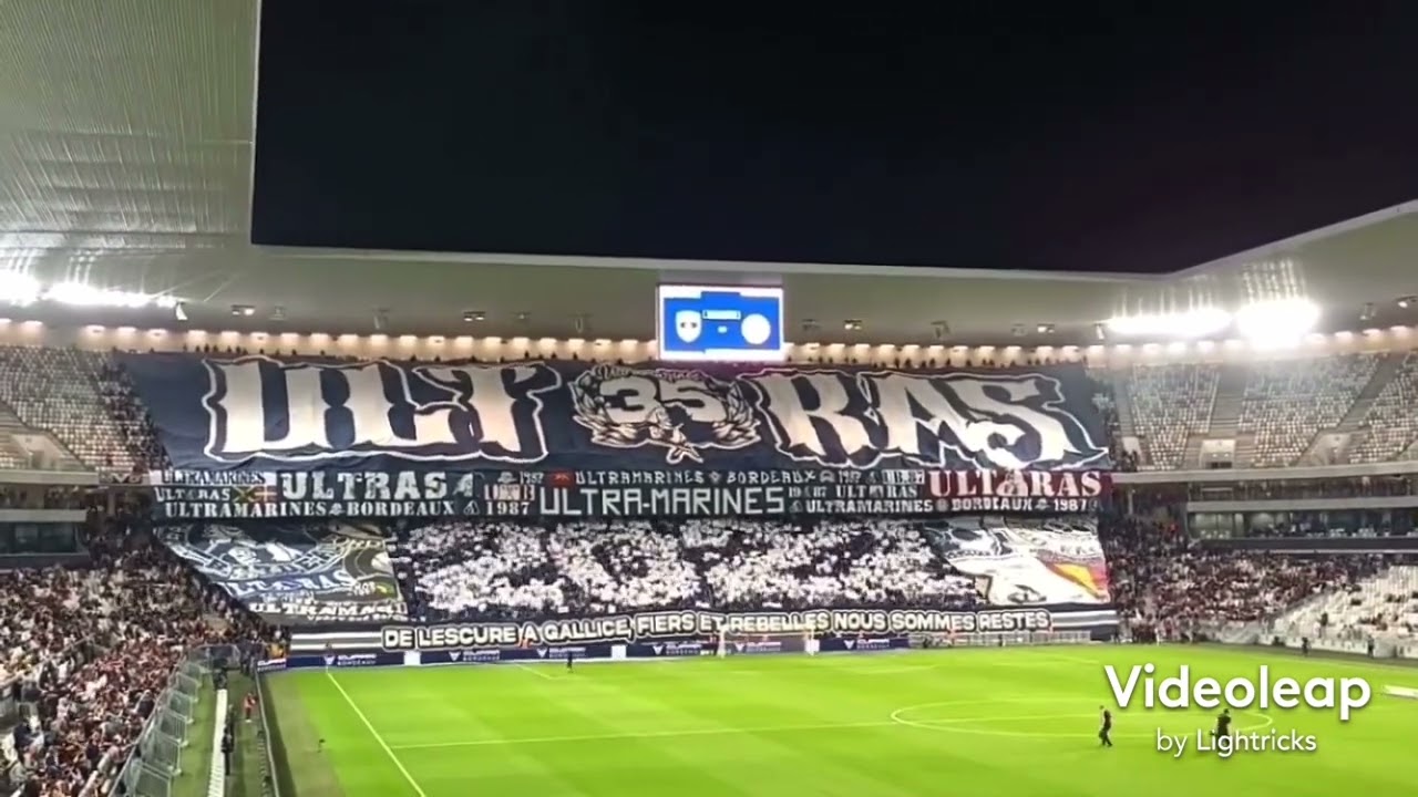 FCGB 1 1 PFC | 35 ans des Ultramarines | Tifos , ambiance et craquage 💥