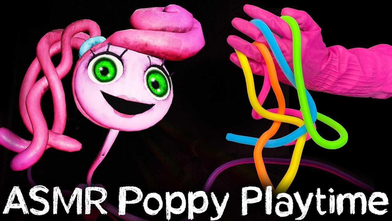 Poppy Playtime Chapter 2 ASMR with Mommy Long Legs! (Soft Spoken Slime + Toy Sounds)