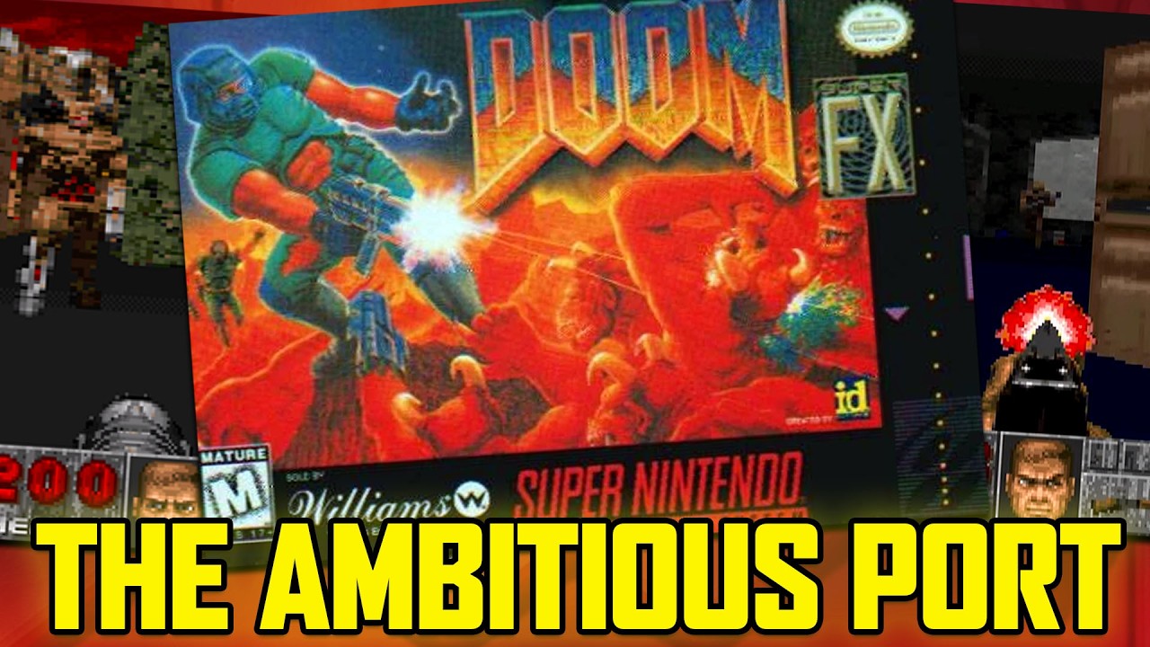 Doom on Super Nintendo (SNES) Was Ambitous But Flawed