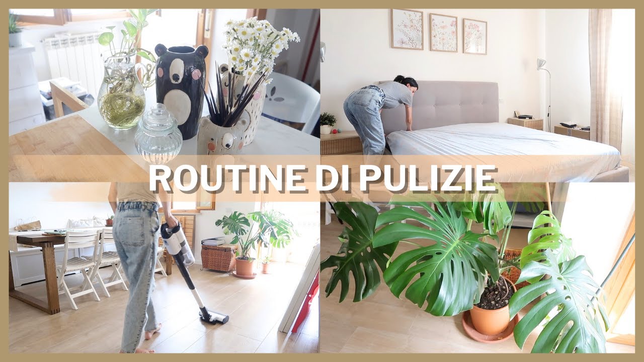 LA MIA ROUTINE DI PULIZIE ✨ abitudini giornaliere per una casa pulita e ordinata