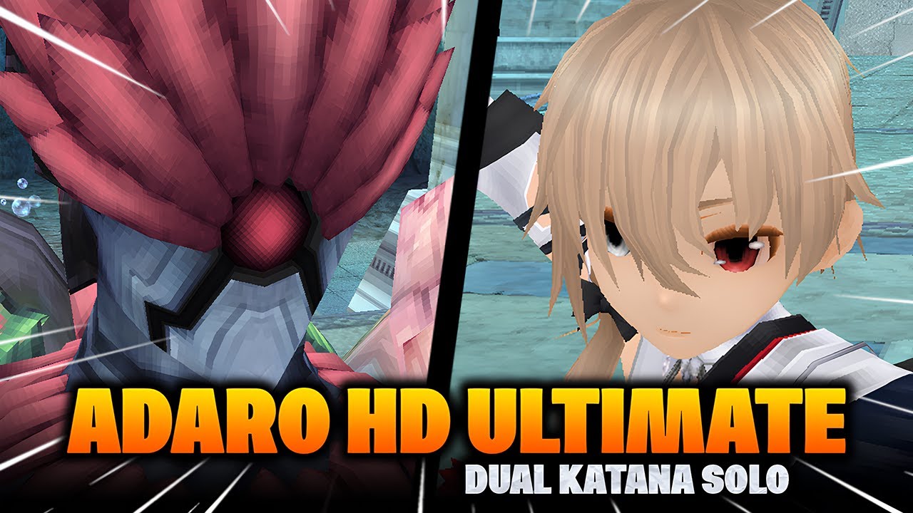 Dual Katana DESTROYS Adaro HD Ultimate!! - Toram Online