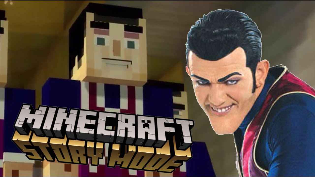 Мы номер один, но это происходит в Minecraft Story Mode