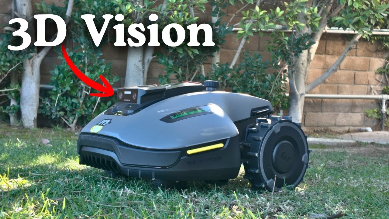 Обзор газонокосилки Mammotion Yuka Mini 800 AI + настройка и тест первого среза