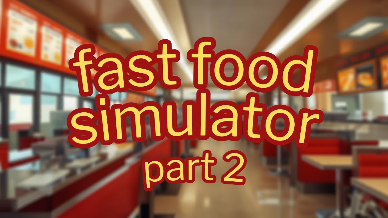 Unlocked Soda's! (Fast Food Simulator Part 2)