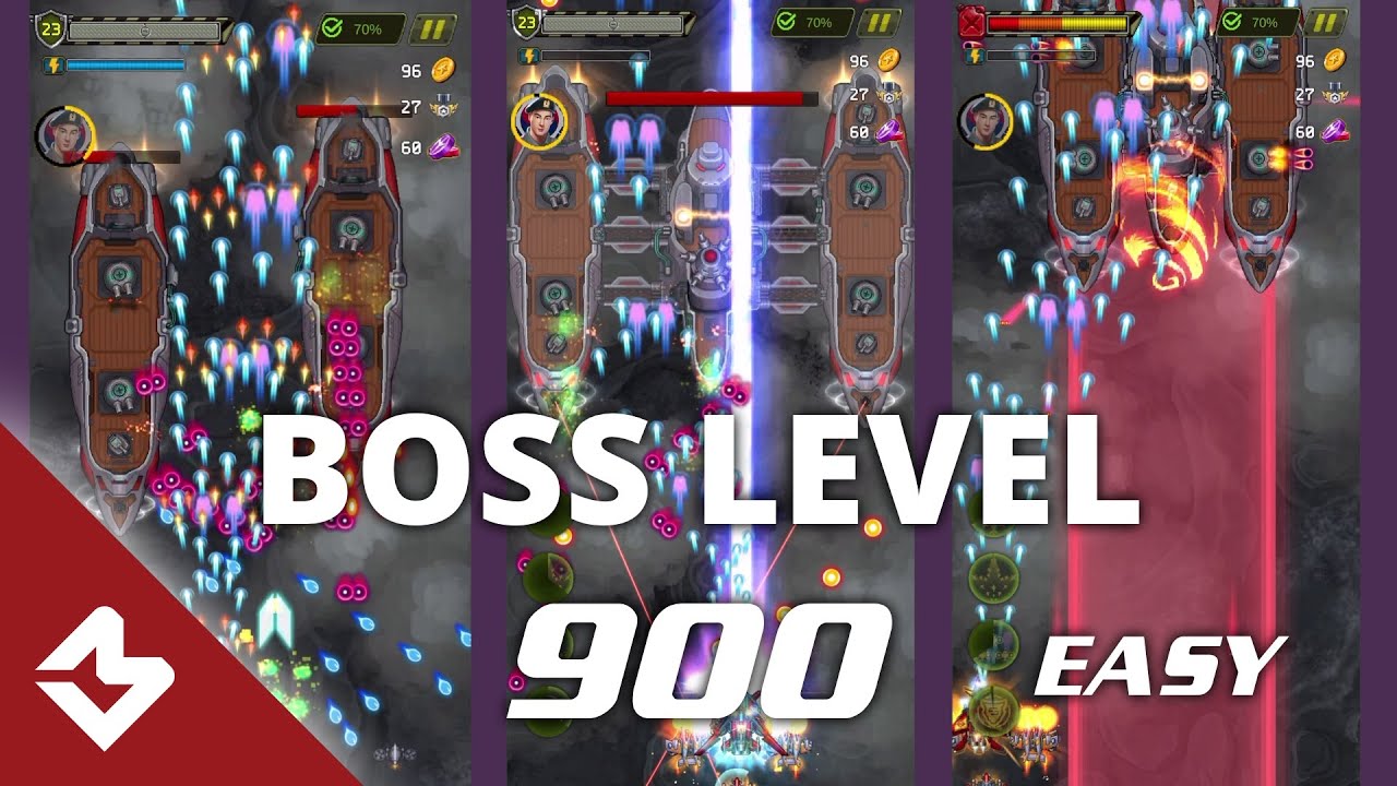 Boss Level 900 by Sunny Fırat - Cloud Sovereign - 1945 Air Force Game