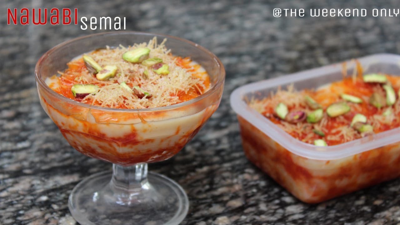 NAWABI SEMAI || VERMICELLI DESSERT || ENGLISH SUBTITLE #locdownrecipes#sweeets#semaii