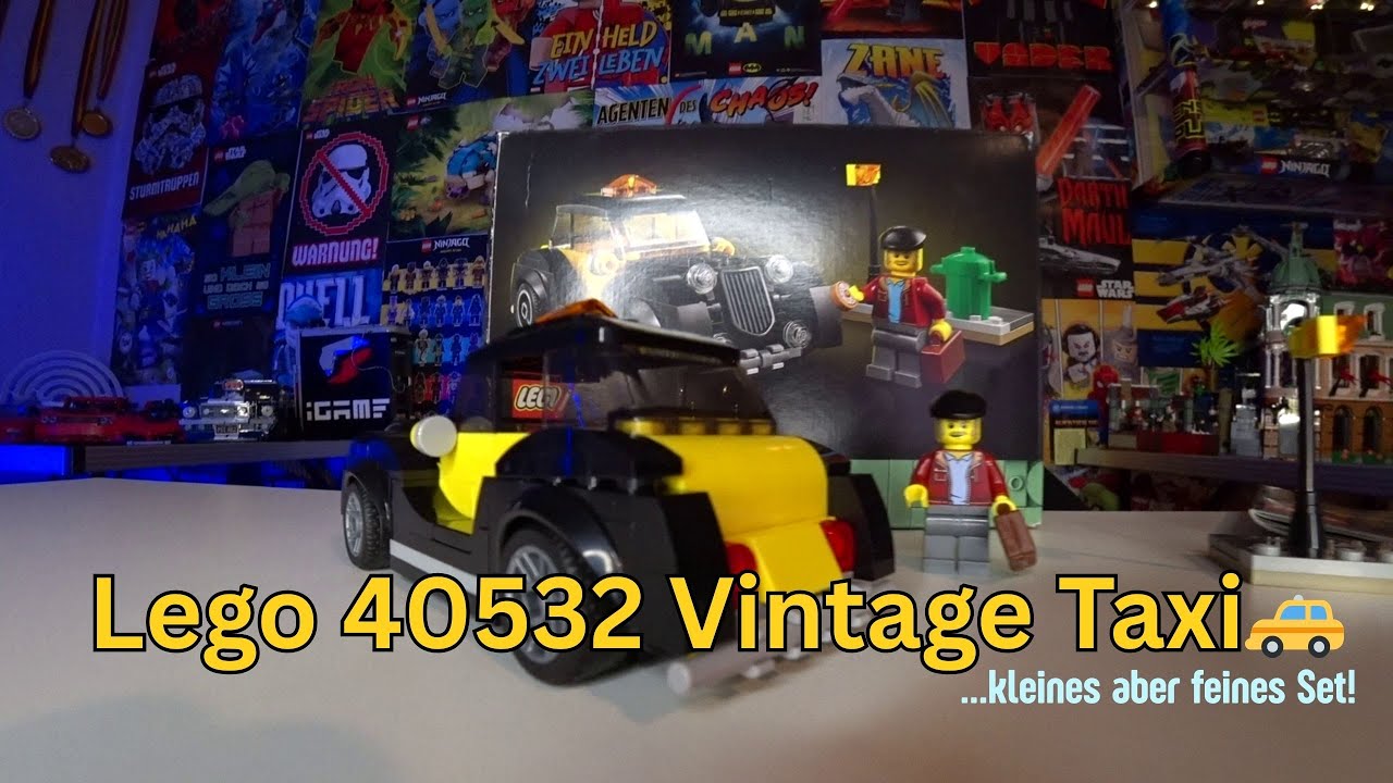 Lego 40532 Vintage Taxi🚕  GWP I kleines aber feines Set!