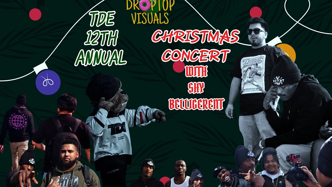 TDE 12TH ANNUAL CHRISTMAS CONCERT WITH @shybelligerent113 , @Dcbabydraco & MORE 