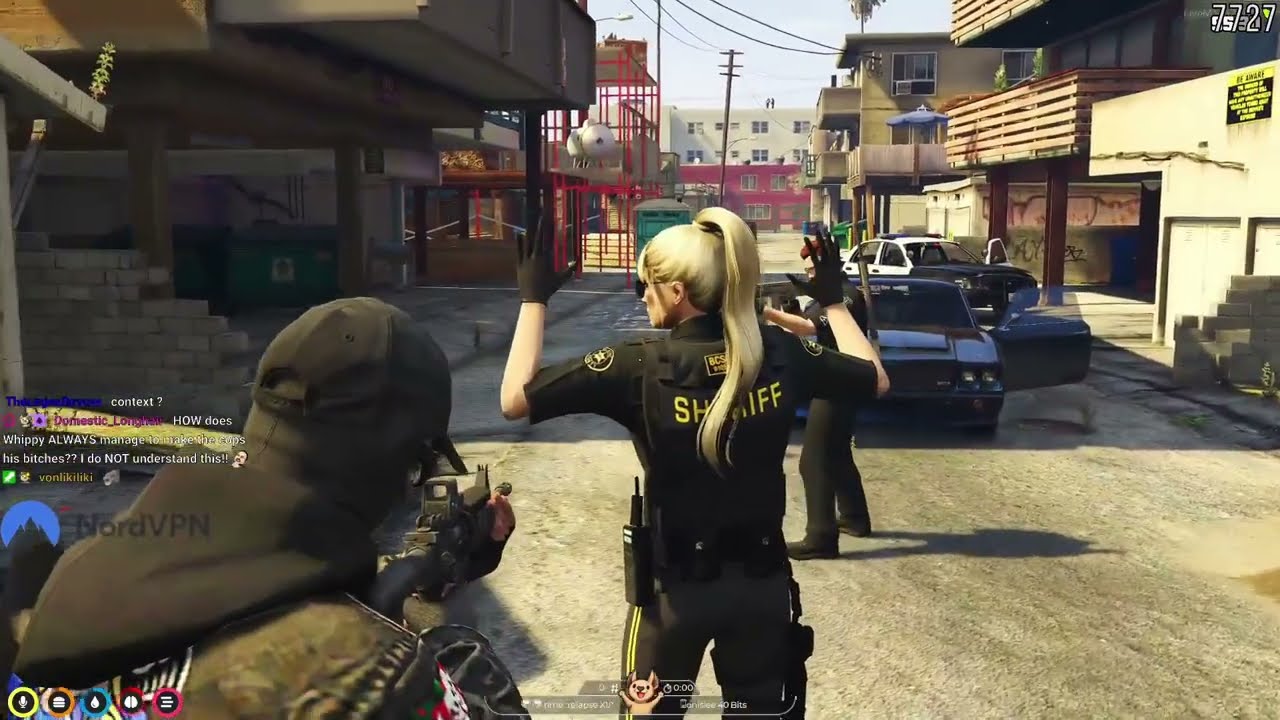 TJ Walker (LSPD officer) executes a cop and joins the Bondi Boys | BBMC NoPixel GTA RP