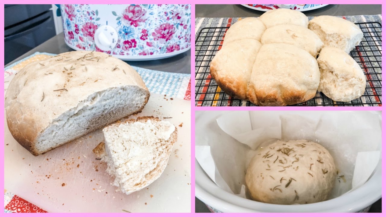 How to Make Homemade Bread from Scratch In The Slow Cooker!