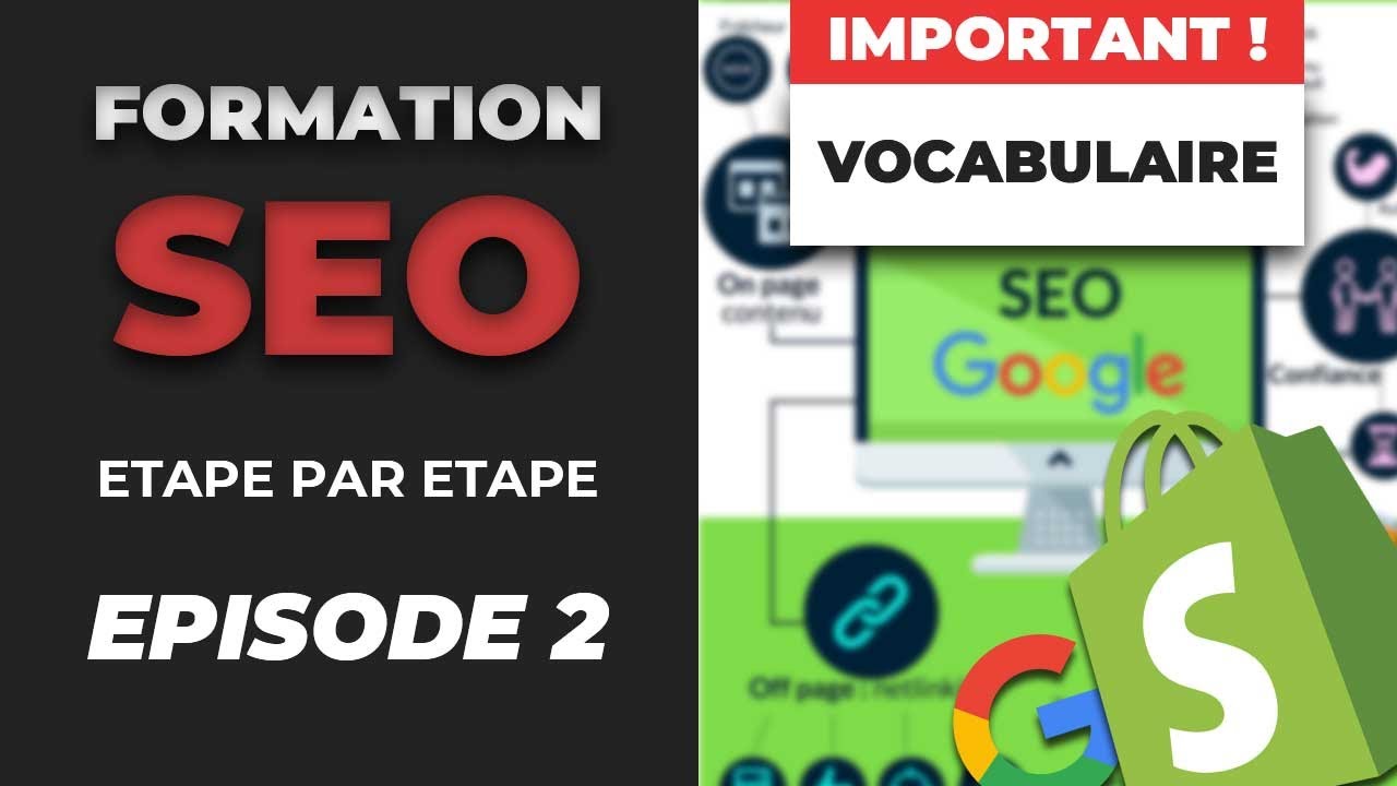 Formation SEO Débutant #2 - Le vocabulaire SEO (Backlinks, Longue traine, SEM, ...)