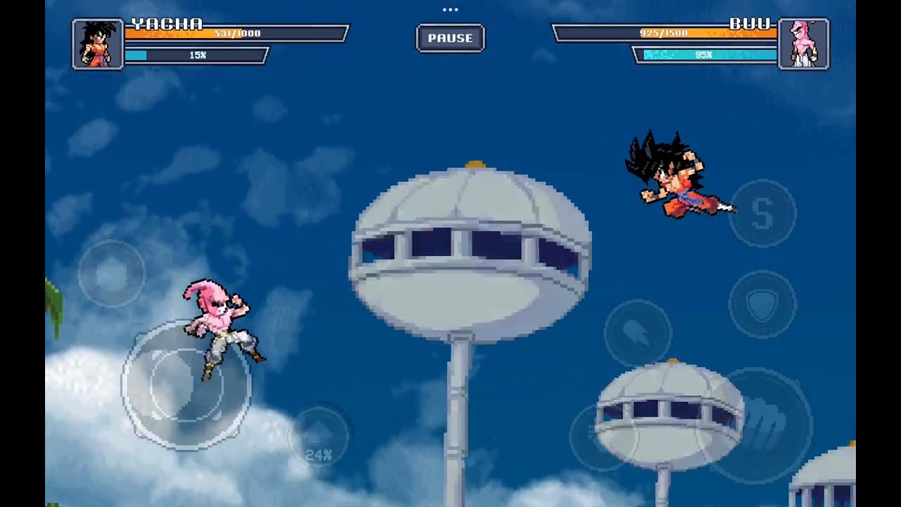 Yamcha vs super buu,el verdadero poder de yamcha cap8, majin buu es humillado