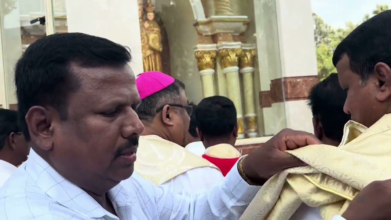 CONSECRATION OF THE NEW ALTAR 27-9-2024 OUR LADY OF LOURDES CHURCH HALASURU BANGALORE