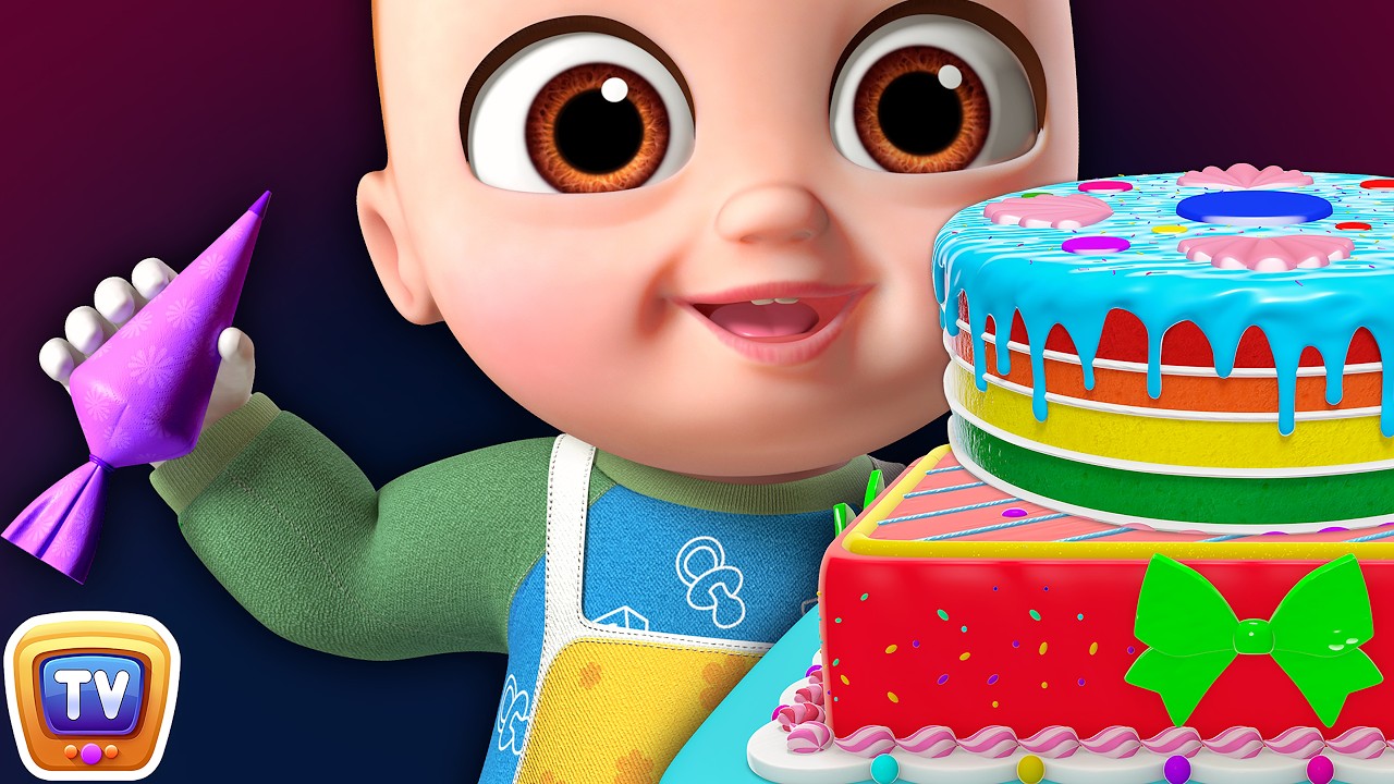 Pat A Cake Song + More ChuChu TV 3D Nursery Rhymes & Kids Songs