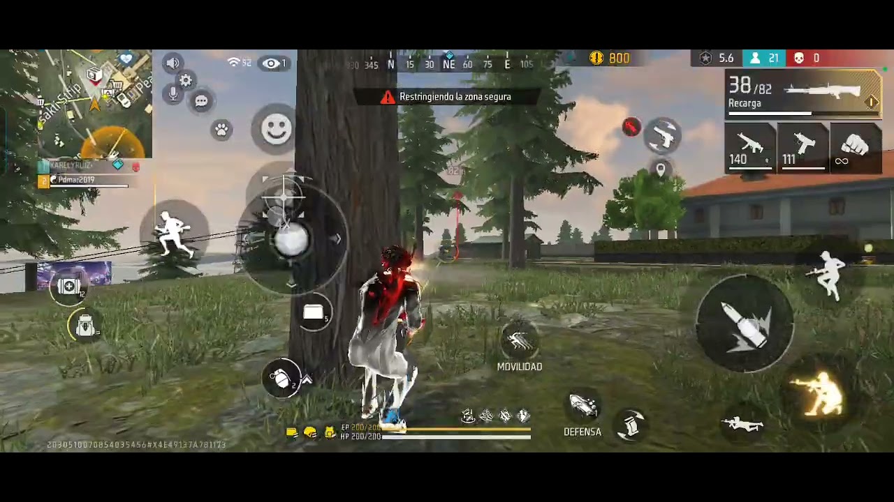 #freefire jugando partida en Dúo sale todo mal 😬