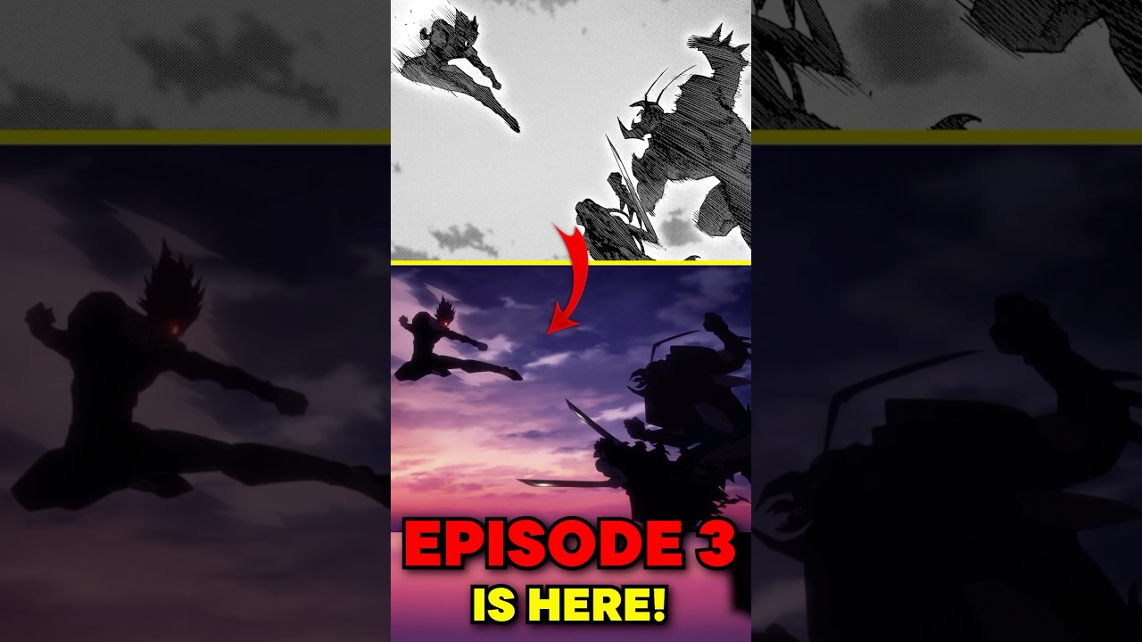 The FIRST Fight of OPM S3 Looked... #animeanxiety #onepunchman