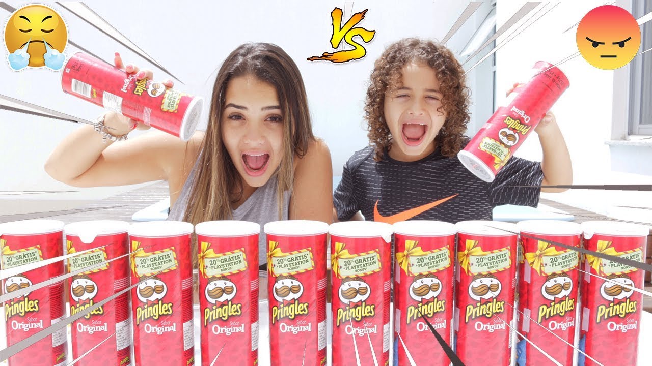 NÃO ESCOLHA A BATATA PRINGLES ERRADA! SLIME CHALLENGE