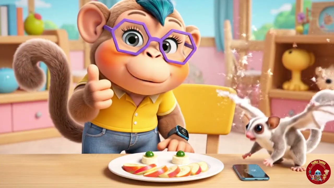 French | La Journée Gourmande de Johnny | Johnny’s Happy Food Day