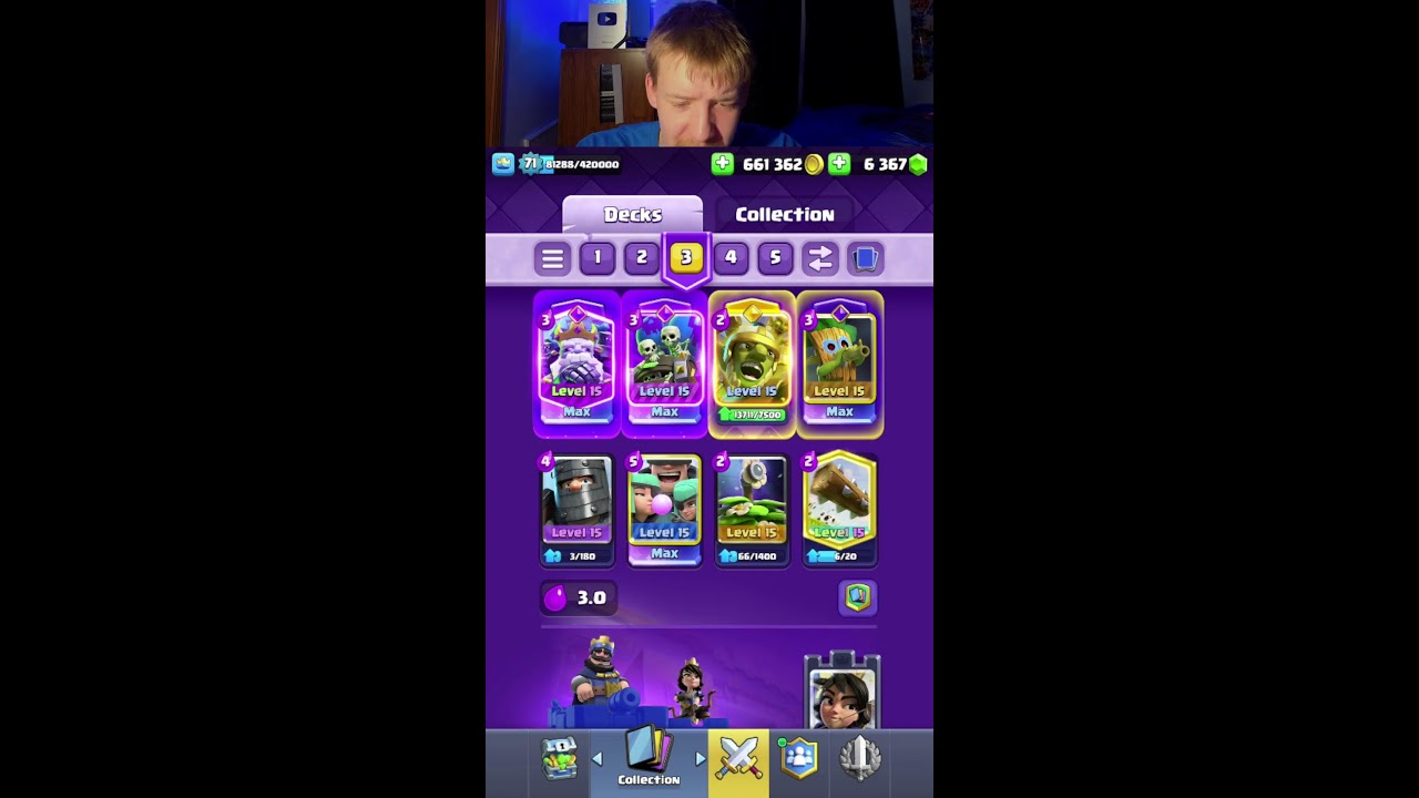 1v1s against viewers (Clash Royale) + Laddar
