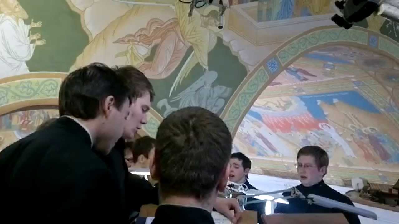 Самоподобен Егда от древа - напев Оптиной пустыни