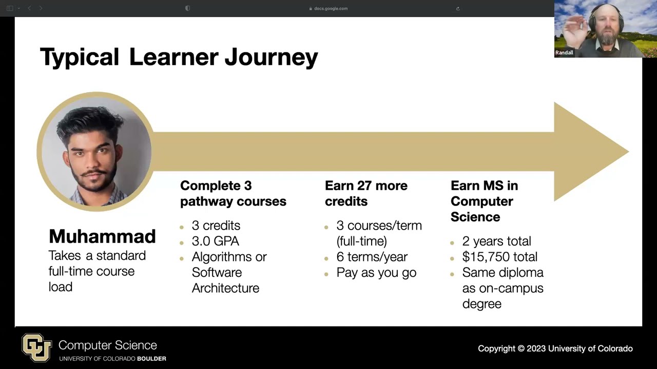Online Master’s in Computer Science from CU Boulder:  Free Webinar