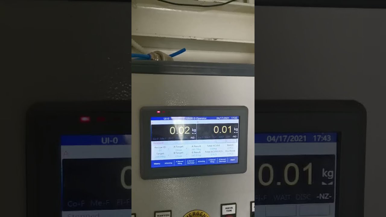 GM9907 Double Hopper Bulk Scale Application