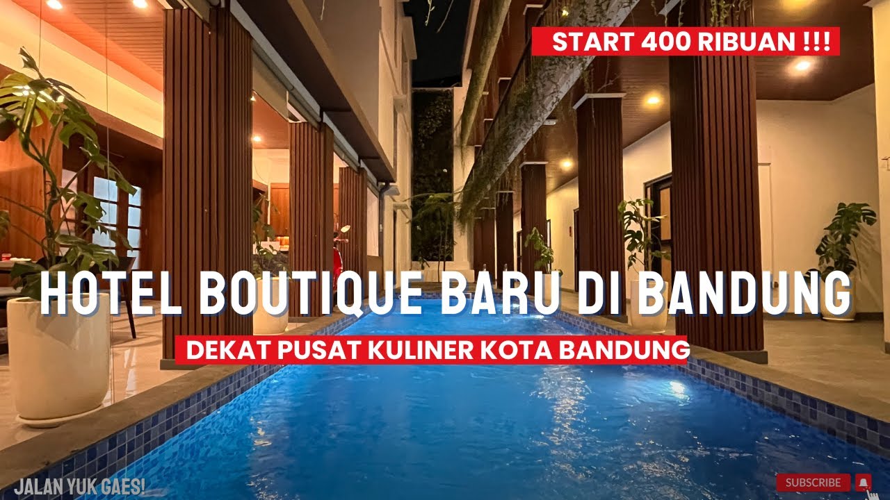 HOTEL BARU DI BANDUNG DEKAT PUSAT KULINERAN | REKOMENDASI HOTEL MURAH DI BANDUNG