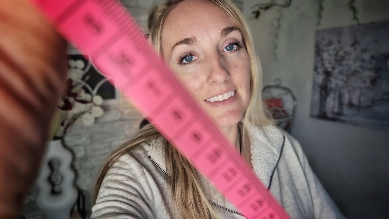 ASMR | Ролевая игра «Измерение себя и анализ цвета» 📏