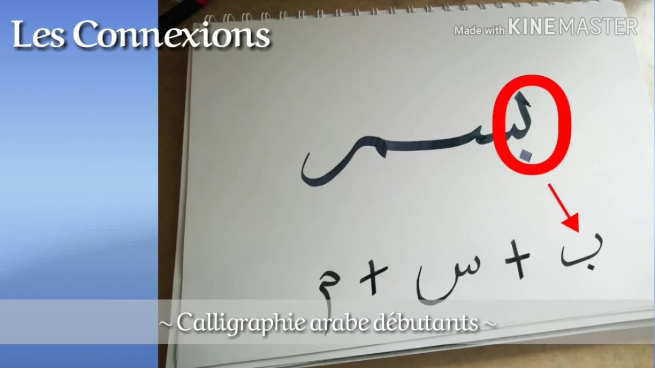 Calligraphie arabe d&eacute;butants - Methode d'apprentissage + Bases langue arabe