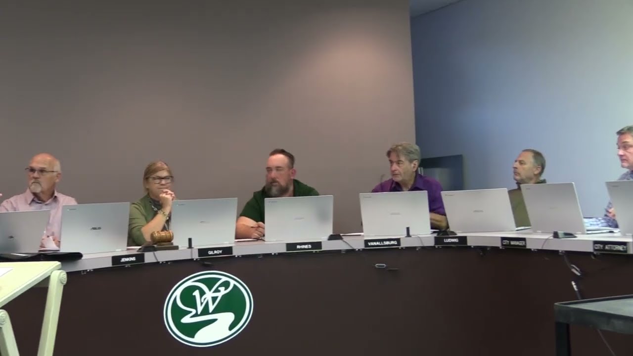 October 27, 2025 Williamston City Council Meeting
