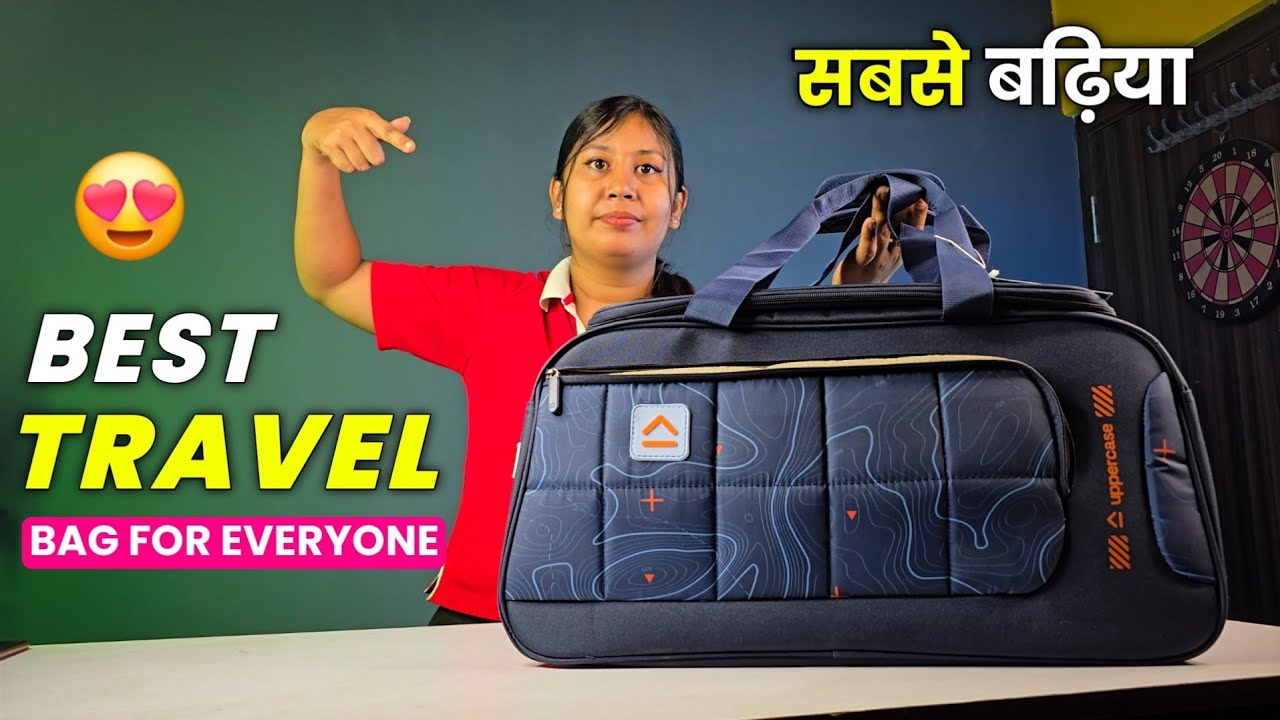 🔴 Best Travel Bag for Everyone | Uppercase Topo 55Cm Duffle Bag Unboxing