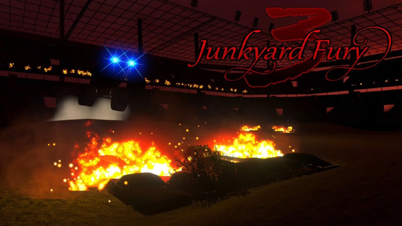 Junkyard Fury 3 SA1 level monster jam
