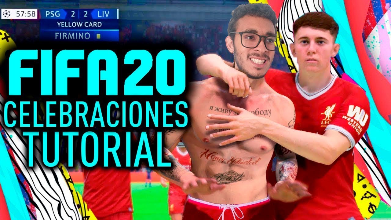 TODAS LAS NUEVAS CELEBRACIONES EN FIFA 20 TUTORIAL