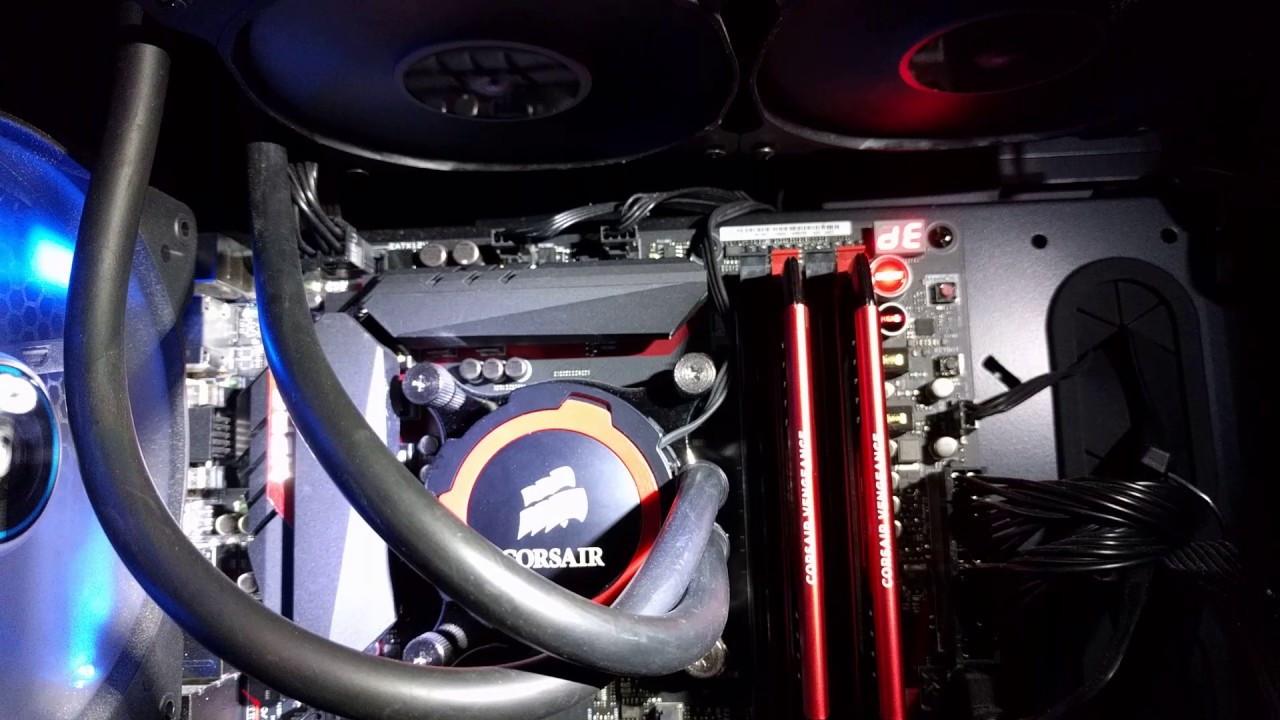 Corsair H105 noisy water cooling - not the fan!
